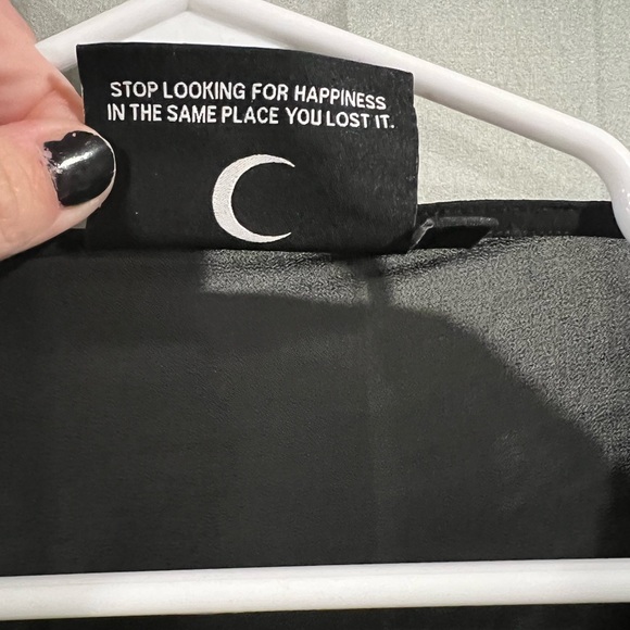 Killstar Black Lace Kimono Top - Picture 3 of 3